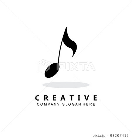 simple music rhythm note logo vector symbol simple music rhythm note logo vector symbol 93207415
