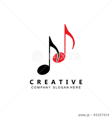 simple music rhythm note logo vector symbol simple music rhythm note logo vector symbol 93207424