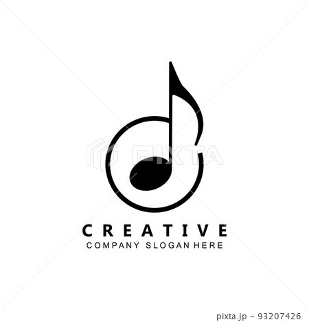 simple music rhythm note logo vector symbol simple music rhythm note logo vector symbol 93207426