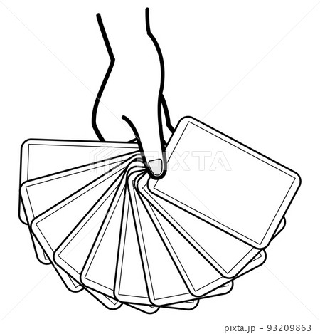 カードを選ぶ-モノクロ 93209863