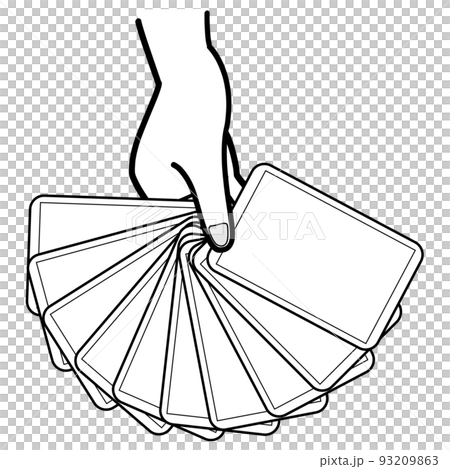 カードを選ぶ-モノクロ 93209863