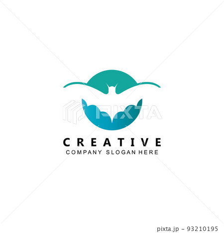 night animal halloween bat logo vector symbol 93210195