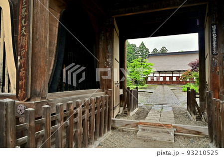 長勝寺　三門　禅林街　禅林三十三ヶ寺　青森県弘前市 93210525
