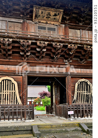 長勝寺　三門　禅林街　禅林三十三ヶ寺　青森県弘前市 93210551
