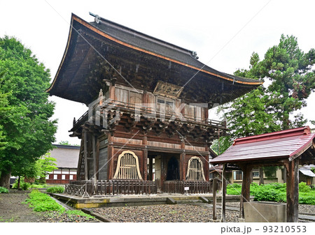 長勝寺　三門　禅林街　禅林三十三ヶ寺　青森県弘前市 93210553