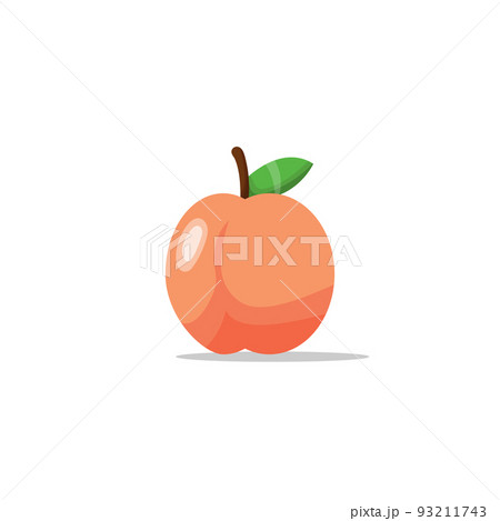 cartoon peachのイラスト素材 [93211743] - PIXTA