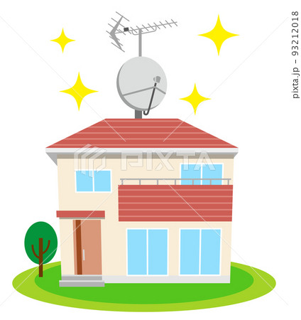 アンテナ取付のイラスト アンテナ取付のイラスト 93212018