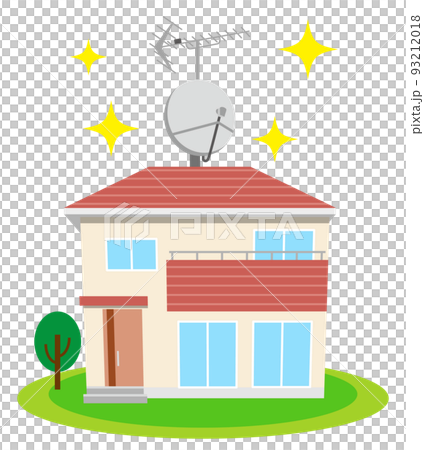 アンテナ取付のイラスト アンテナ取付のイラスト 93212018