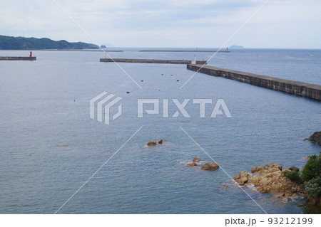 マリン大橋から眺めた浜田港の景色 93212199