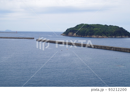マリン大橋から眺めた浜田港の景色 93212200