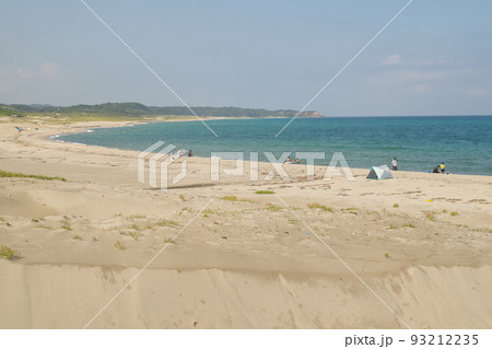 江津波子海水浴場の景色 江津波子海水浴場の景色 93212235