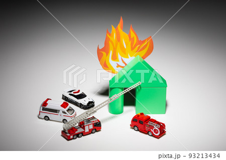 火事のイメージ 火事のイメージ 93213434