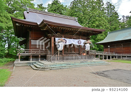 青森県護国神社　社殿　青森県弘前市 93214100