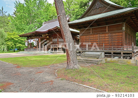 青森県護国神社　社殿　青森県弘前市 93214103