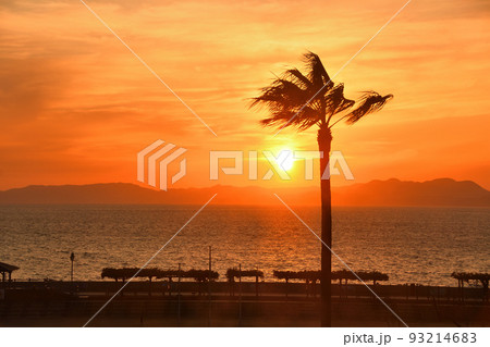 小浜の夕陽 小浜の夕陽 93214683