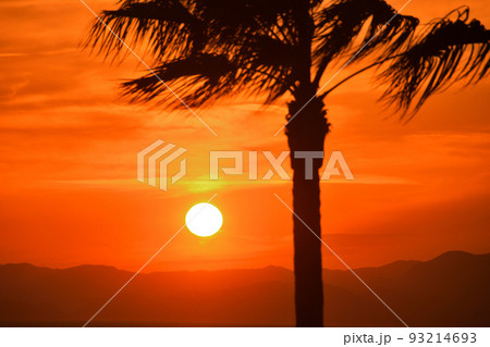 小浜の夕陽 小浜の夕陽 93214693