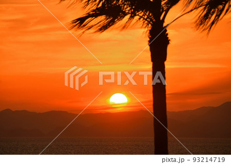 小浜の夕陽 小浜の夕陽 93214719
