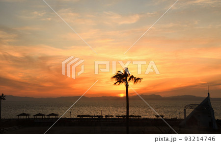 小浜の夕陽 小浜の夕陽 93214746