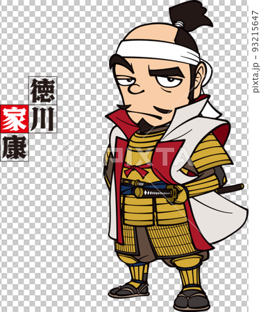 Ieyasu Tokugawa with a sloppy feeling [3 heads and bodies] 93215647