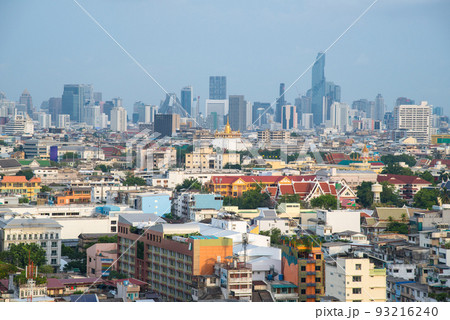 The scenery view of Bangkok cityscape the capital cities of Thailand. The scenery view of Bangkok cityscape the capital cities of Thailand. 93216240