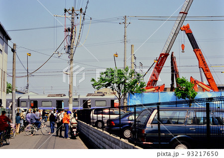 2005年 忘れてはならない鉄道脱線事故の写真素材 [93217650] - PIXTA