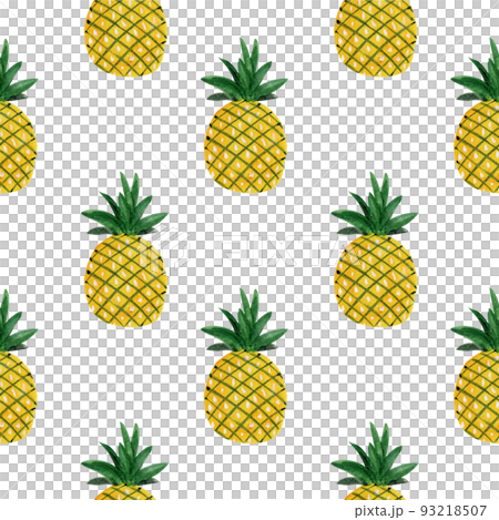 Tropical wildlife pattern seamless watercolor Tropical wildlife pattern seamless watercolor 93218507