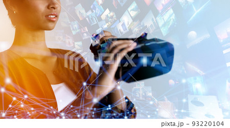 VRイメージ　フリー素材 93220104
