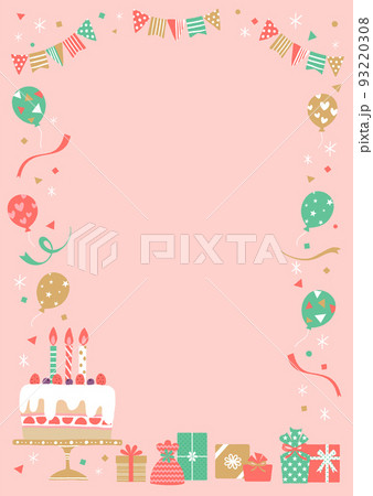 バースデーパーティーの背景画像 バースデーパーティーの背景画像 93220308