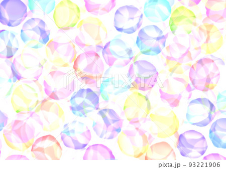 カラフルゆめかわ背景画像 93221906