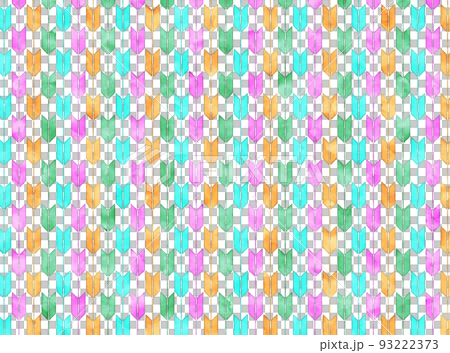 Colorful Japanese pattern Yagasuri background,... - Stock Illustration ...