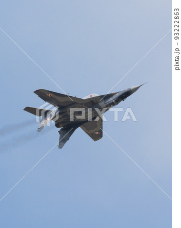 ポーランド空軍MiG-29デモチームの背面 93222863