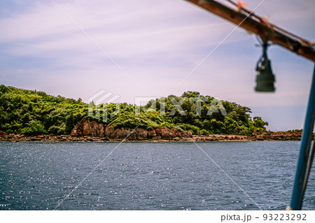 Sak island (Koh Sak). Beautiful sea at Chonburi, Thailand. 93223292