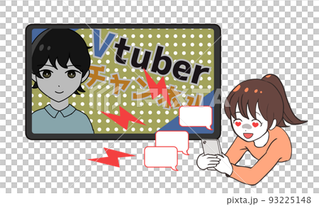推男性Vtuber的女孩過分的愛 93225148