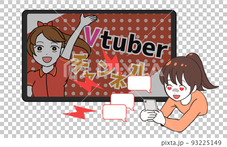 宣傳女Vtuber過分愛的女孩 93225149