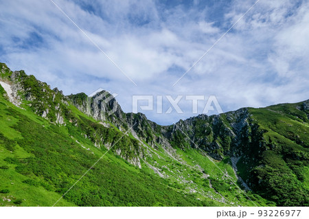 長野県中央アルプス木曽駒ヶ岳からの景色 長野県中央アルプス木曽駒ヶ岳からの景色 93226977