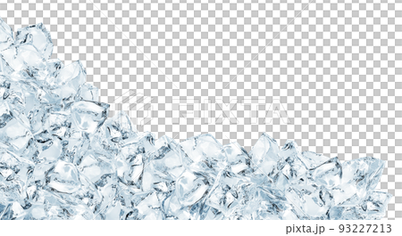 ice illustration realistic background sharp 93227213