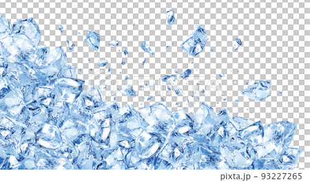 ice illustration real background crack 93227265