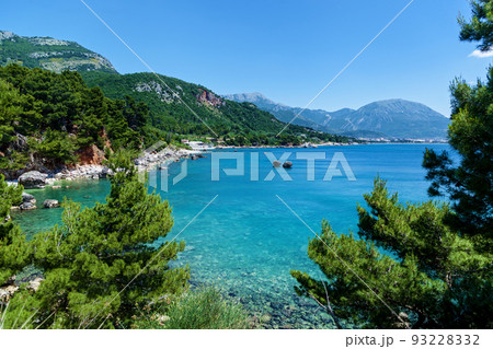 Beautiful sea landscapes in Montenegro 93228332
