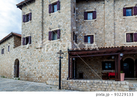 Architecture of the Old Town in Montenegro 93229133