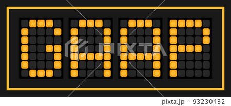 Orange color led banner in word GAAP (Abbreviation of Generally accepted accounting principles) on black background Orange color led banner in word GAAP (Abbreviation of Generally accepted accounting principles) on black background 93230432