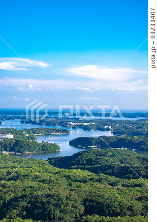 夏の16時の横山展望台 93233407