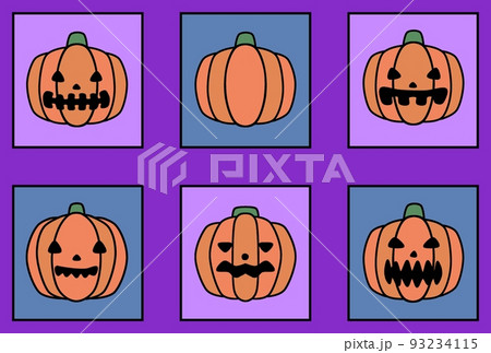 ハロウィンかぼちゃセット　色あり 93234115