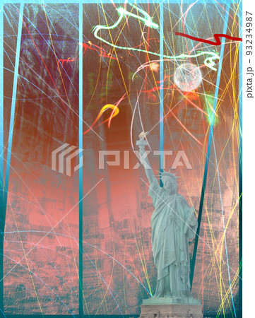 Liberty statue 93234987