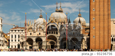 Venice, Veneto, Italy after 2020 lockdown in summer Venice, Veneto, Italy after 2020 lockdown in summer 93236756