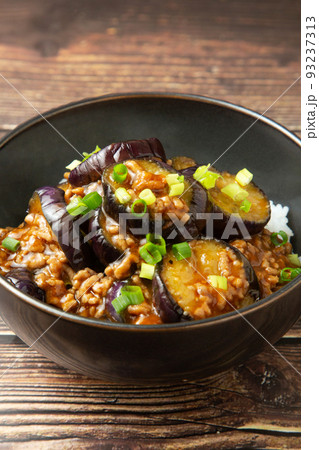 麻婆茄子丼 93237313