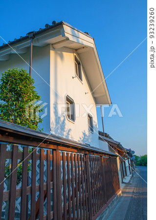 白井宿　街並み　蔵造　自然と歴史の里　渋川市 93239260