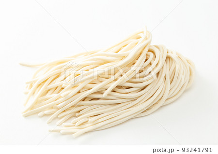 うどん 生麺 白バック うどん 生麺 白バック 93241791