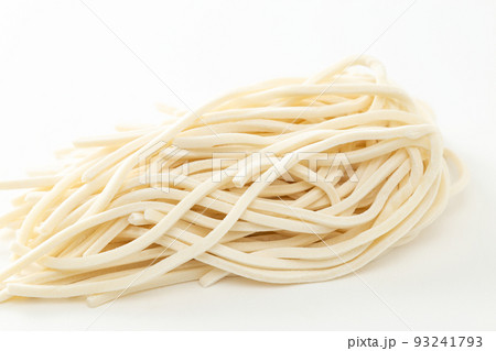 うどん 生麺 白バック うどん 生麺 白バック 93241793