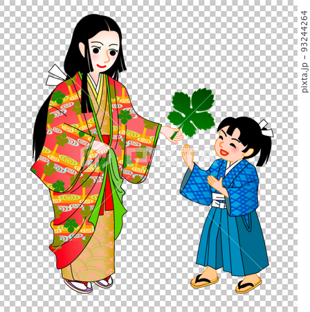 武田信玄の側室　諏訪御料人と勝頼 93244264