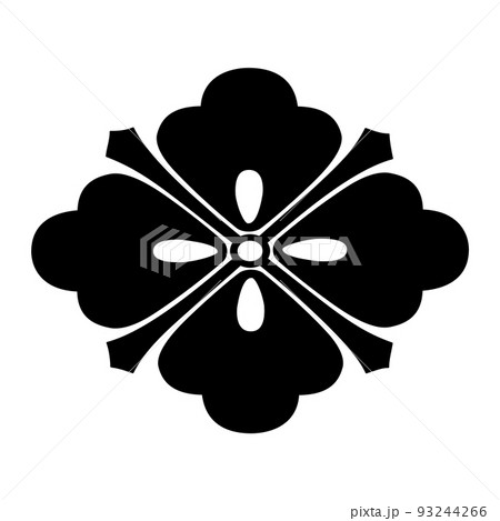 武田勝頼の家紋 剣花菱のイラスト素材 [93244266] - PIXTA